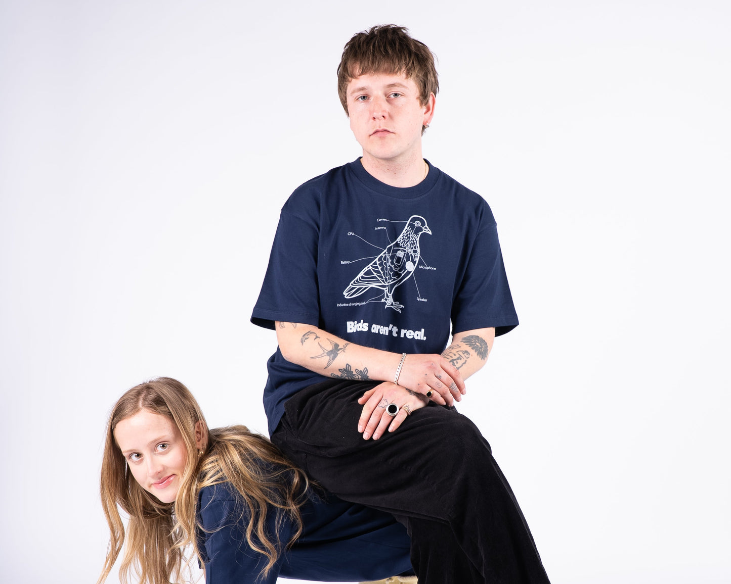 Navy Tee